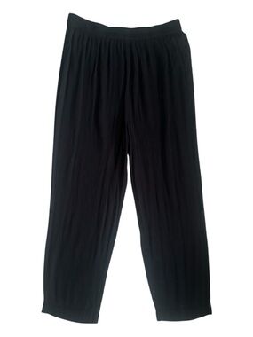 Carole Little Pull-On Pants Black Size Extra Large